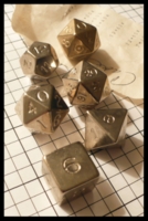 Dice : Dice - DM Collection - Armory Metalics Steel Clad - Ebay Sept 2011